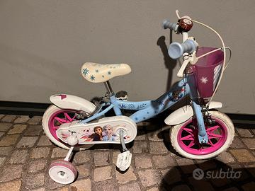 Bici frozen con rotelle