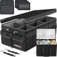 FORTEM Organizzatore Baule Auto con Borsa Frigo, C