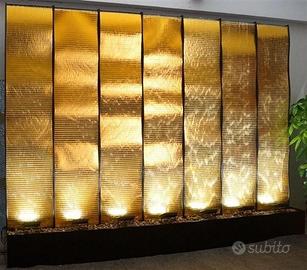 Fontana acqua da interno cascata