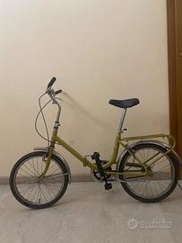 Graziella gialla pieghevole-vintage e da città