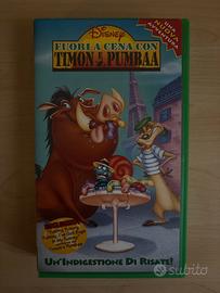 Vhs “Fuori a cena con Timon e Pumbaa”