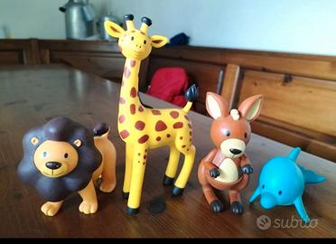 Set di 4 Animali dello zoo