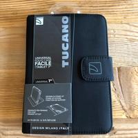 Cover a libro nera per tablet 7” della Tucano