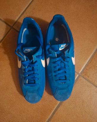 Nike cortez blu/bianco n42