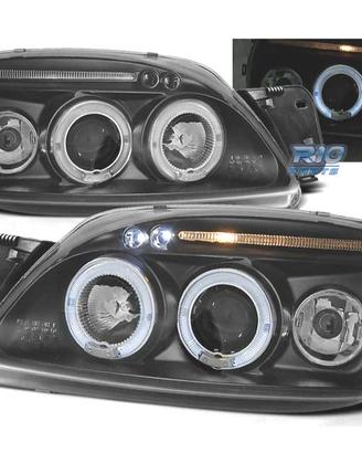 FARI FORD FIESTA 99-02 ANGEL EYES SFONDO NERO