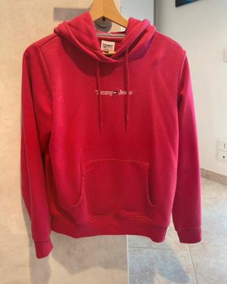 felpa magenta tommy jeans