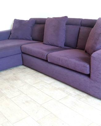 Grande divano letto sfoderabile doppio rivestiment