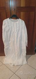 camicia da notte vintage con ricamo