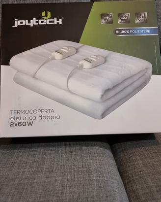 Termocoperta Elettrica Doppia Joytech Nuova!
