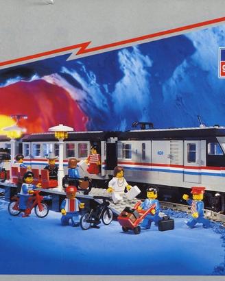 Lego system 4558 metroliner COMPLETO