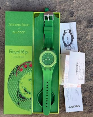 Audemars Piguet x Swatch Royal pop GREEN EIGHT