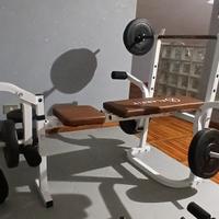 panca piana + pedana vibrante