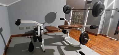 panca piana + pedana vibrante