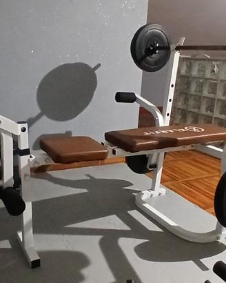 panca piana + pedana vibrante