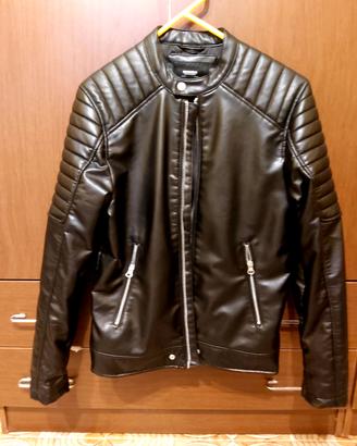 Giubbotto da uomo in eco pelle Pull&Bear
