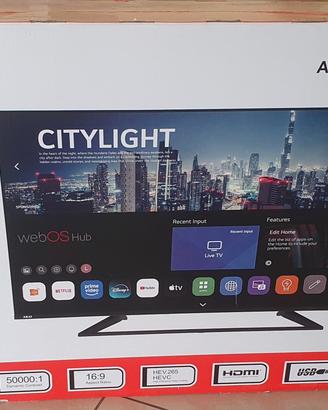QLED AKAI 50 POLLICI