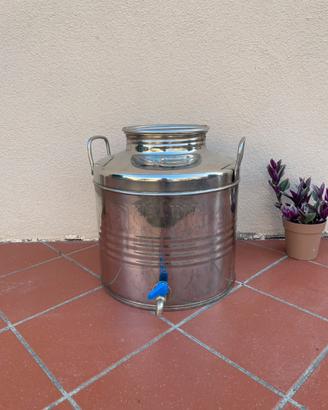 Contenitori in acciaio inox per olio
