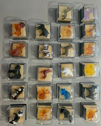 Vetri di murano 22 animali vari