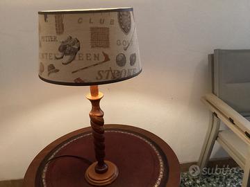 Lampada da tavolo stile inglase