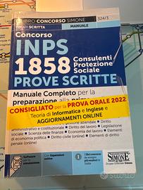 Libro usato per Concorso inps 2021