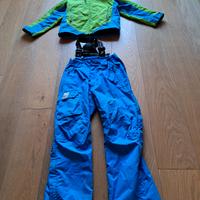 Giacca e pantalone sci Energiapura 10-12 anni