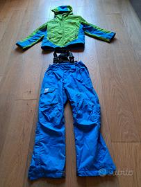 Giacca e pantalone sci Energiapura 10-12 anni