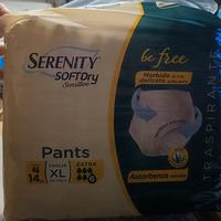 Pannolini pannoloni Serenity softdry sensitive XL 