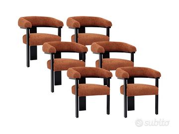 Sedie poltrone con braccioli