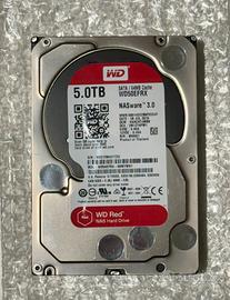 Hard disk Western Digital Wd red 5tb