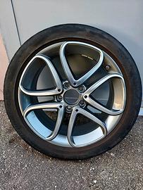 4x cerchi in lega originale Mercedes Benz 17.
