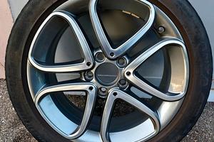 4x cerchi in lega originale Mercedes Benz 17.