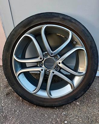 4x cerchi in lega originale Mercedes Benz 17.