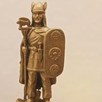soldatino Kinder di metallo, serie Galli 