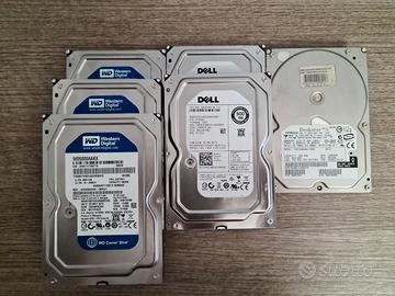 3 Hdd 500 Gb WD e 1 Hdd 400 Gb Hitachi