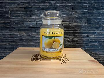 Yankee Candle Sicilian Lemon, giara grande
