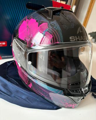 Casco moto donna shark