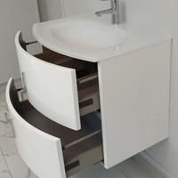 MOBILETTO BAGNO SOSPESO CURVO DA 70 CM - JANE