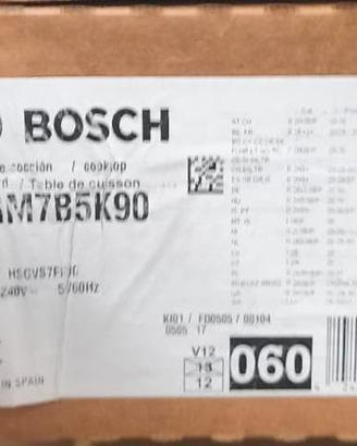 piano cottura Bosch serie 4 nuovo 