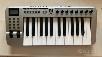Tastiera Controller MIDI USB Evolution MK-425C