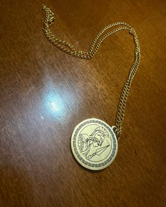 Collana con ciondolo Dea Atena