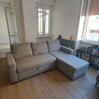 Divano letto con chaise-longue