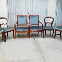 Poltroncine e sedie stile impero