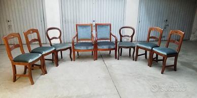 Poltroncine e sedie stile impero