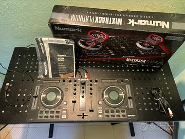 Consolle Numark nuova +software Virtual dj