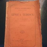 Libro vintage di lingua tedesca