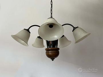 lampadario 5 luci