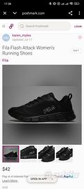 Fila Flash Attack origi- Scarpe da Corsa da Donna 