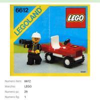Lego art 6612 collezione anno 1986