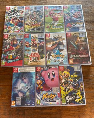 Lotto giochi nintendo switch