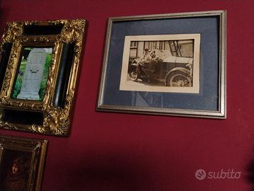 Cornice orig.Vintage'60 Argento mecca passepartout